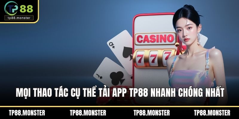 Mọi thao tác cụ thể tải app TP88 nhanh chóng nhất
