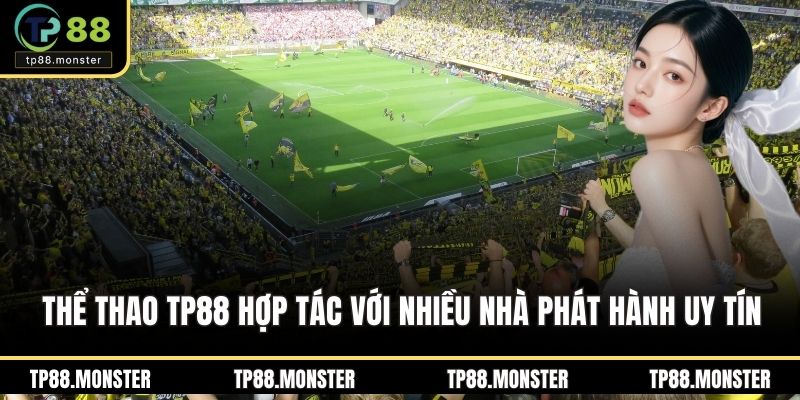 Thể Thao TP88 hợp tác với nhiều nhà phát hành uy tín toàn cầu